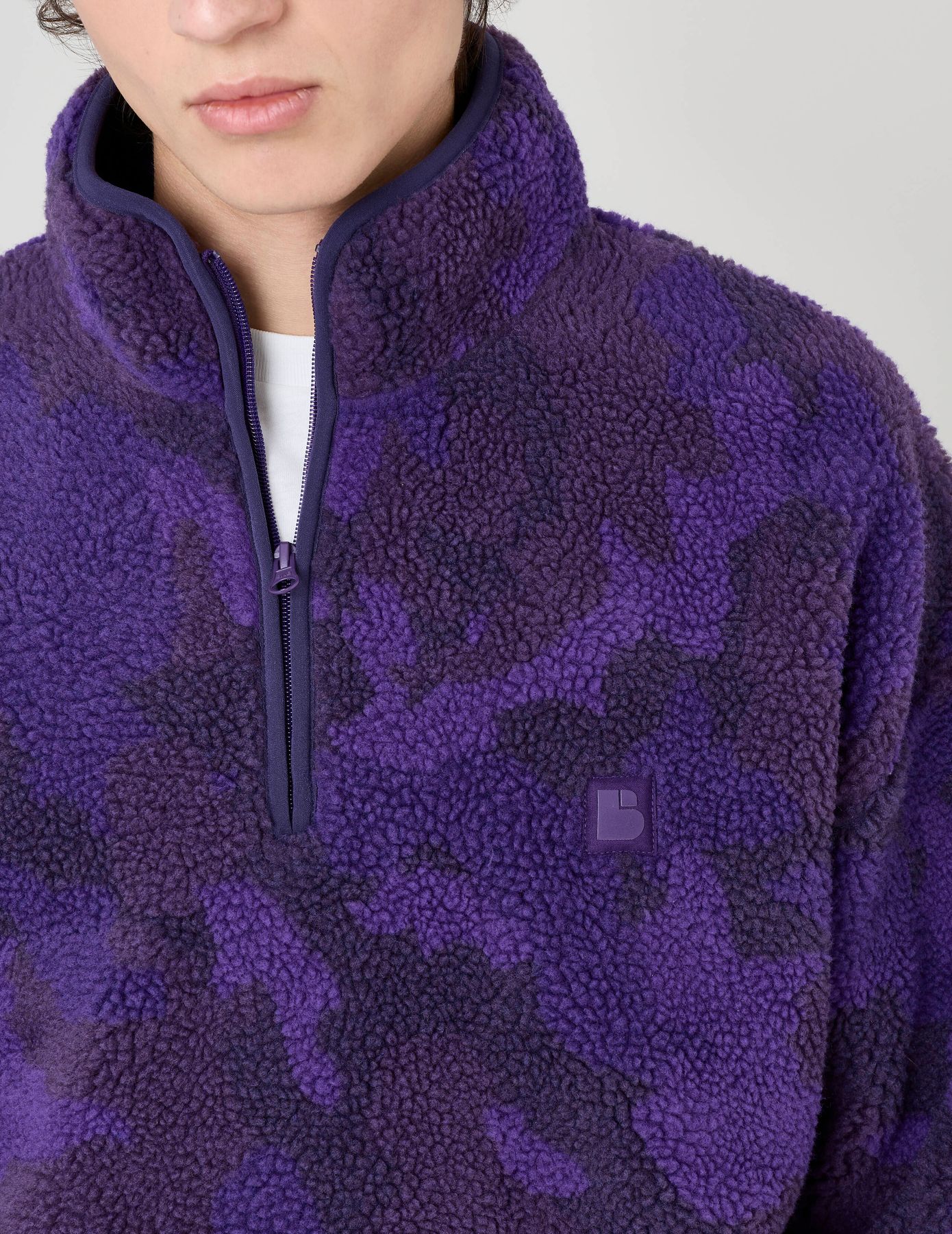 Sweat sherpa imprim&eacute;e