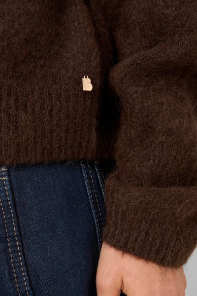 Gilet boutonn&eacute; col rond