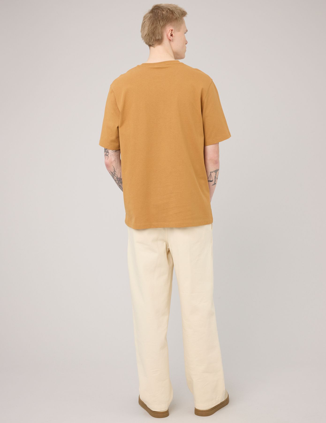 Pantalon droit &agrave; pinces