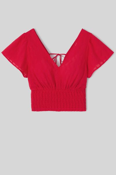 Blouse en broderie anglais