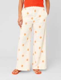 Pantalon brod&eacute;