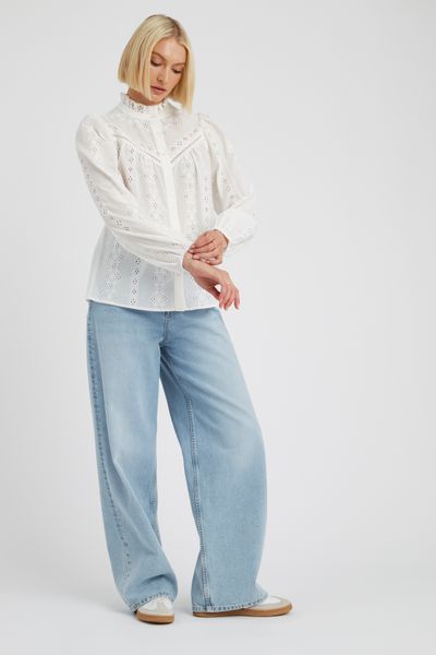 Chemise broderie anglaise