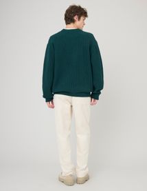 Pull broderie fantaisie