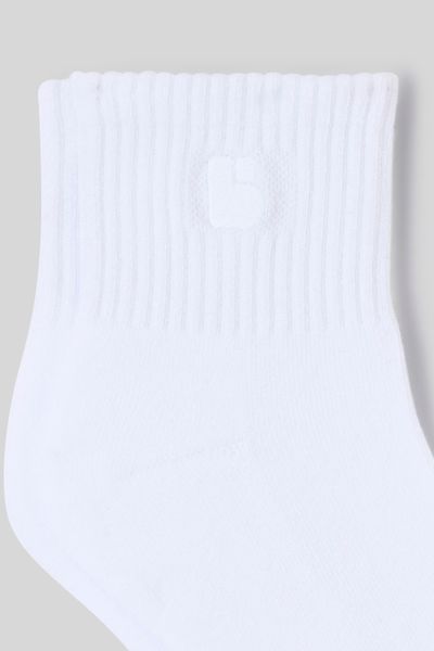 Lot de 3 chaussettes courtes brod&eacute;es