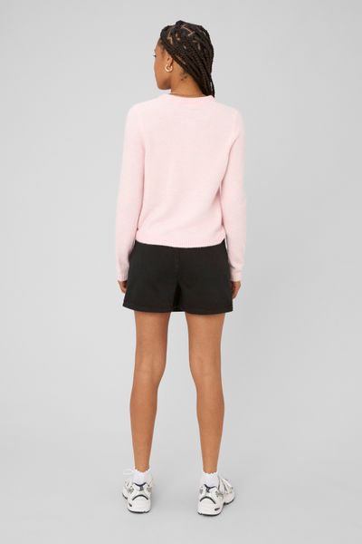 Gilet col rond boutonn&eacute;