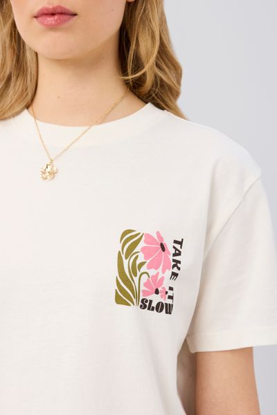 T-shirt imprim&eacute; devant/dos