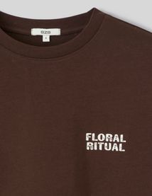 T-shirt imprim&eacute; devant/dos