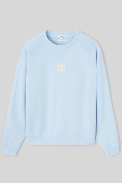 Sweat raglan brodé