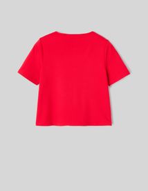 T-shirt boutonn&eacute;