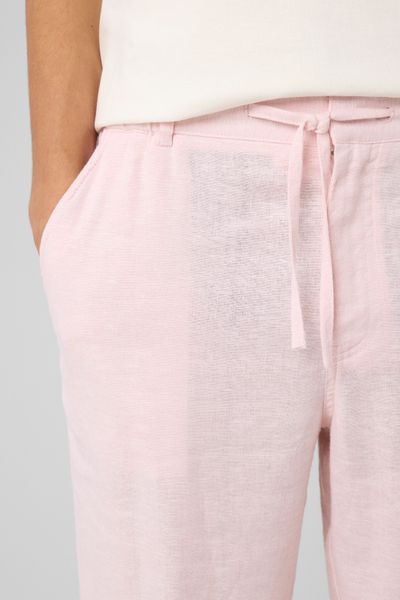 Pantalon de ville fluide viscose lin