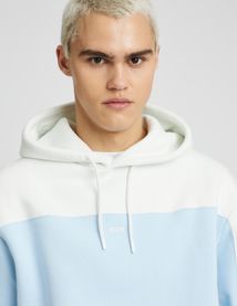Sweat à capuche colorblock
