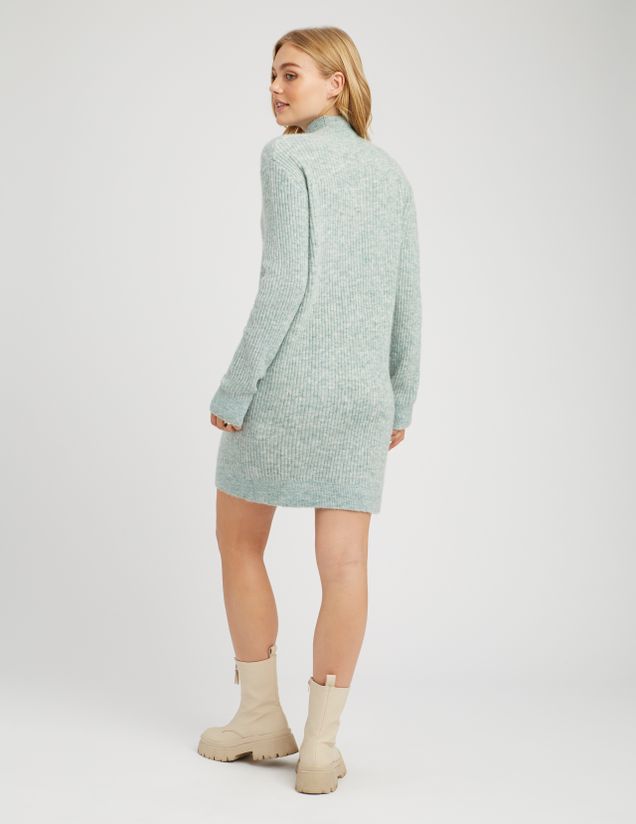 Robe pull col montant
