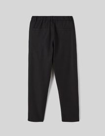 Pantalon de ville coton lin