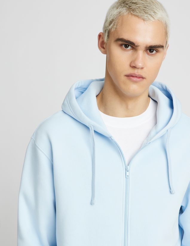 Sweat zippé à capuche