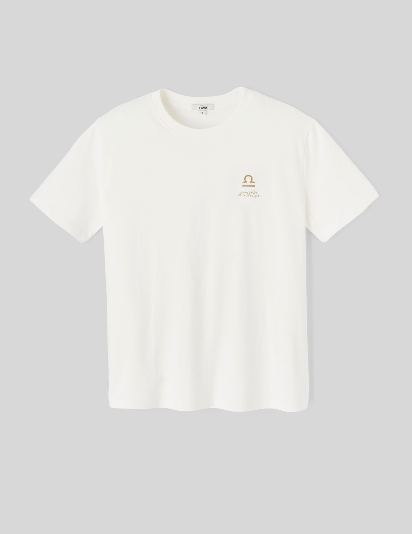T-shirt imprimé signe astro balance