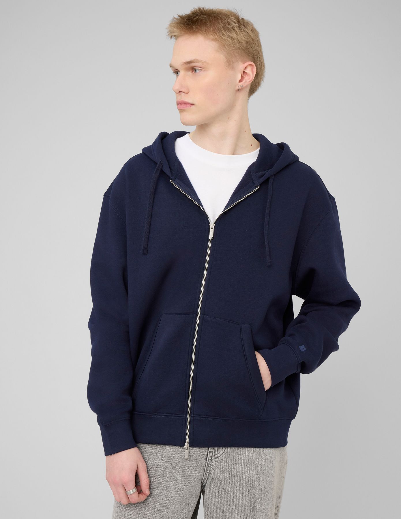 Sweat zipp&eacute; ouverture double