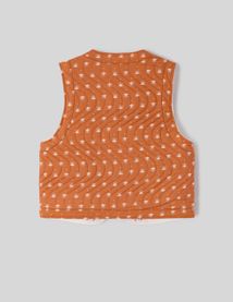 Veste sans manches réversible