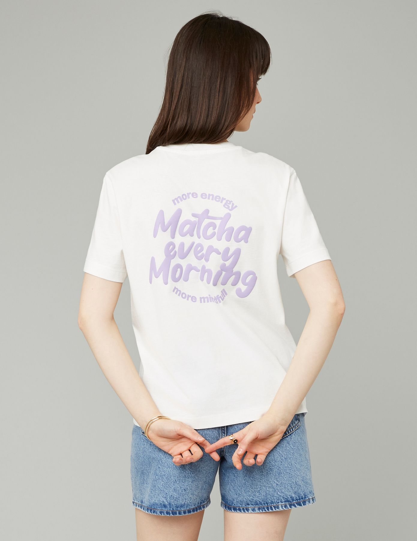 T-shirt imprim&eacute; devant/dos