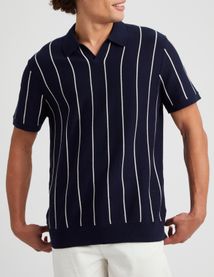 Polo &agrave; rayures