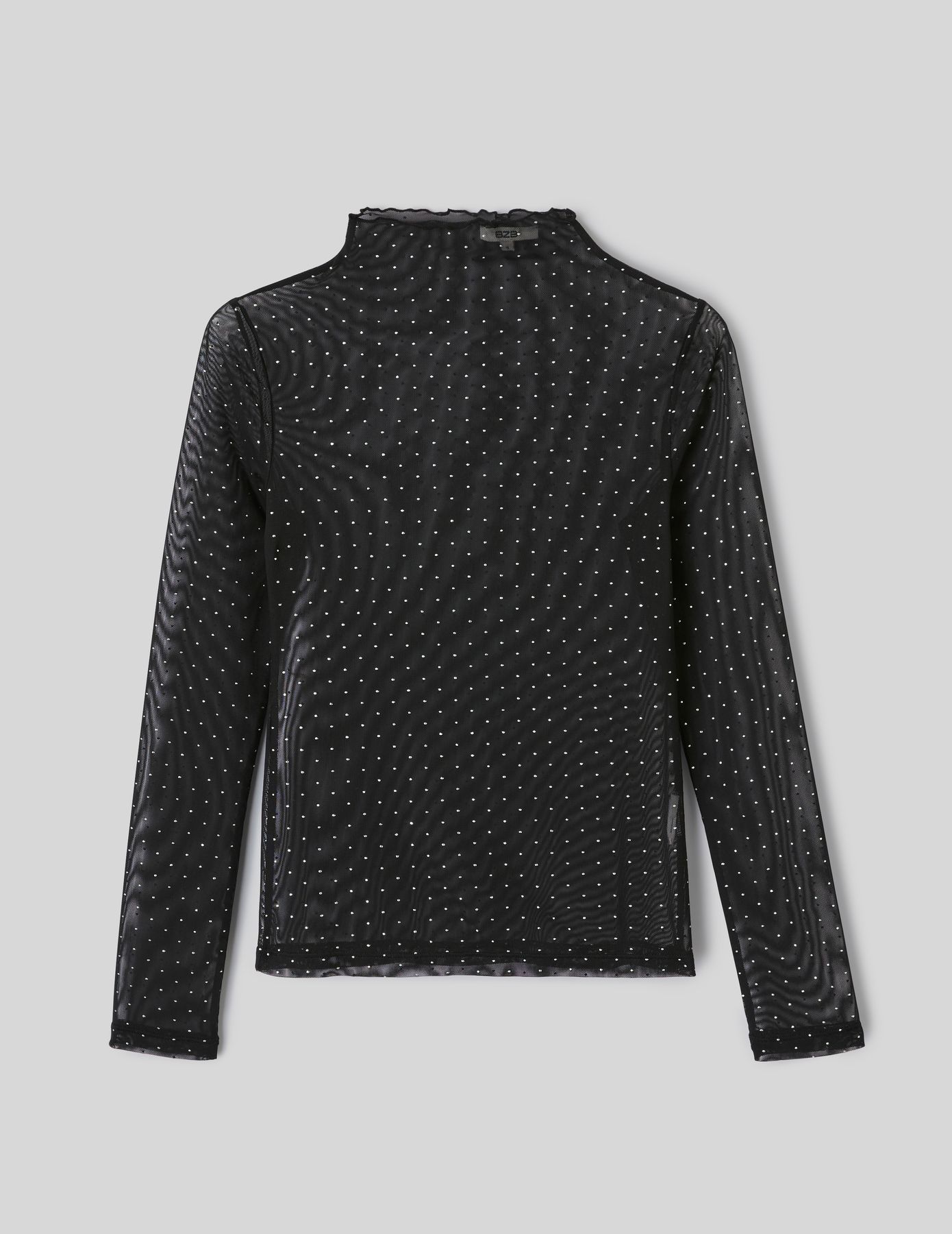 T-shirt r&eacute;sille strass