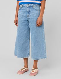 Jupe culotte denim