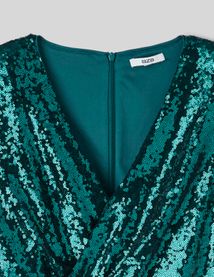 Robe courte sequins