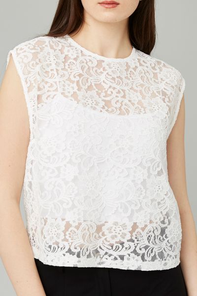 Blouse en dentelle