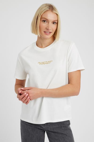 T-shirt brod&eacute;