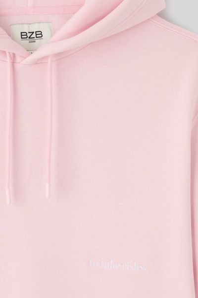Sweat à capuche texte