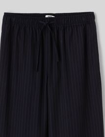 Pantalon fluide rayé