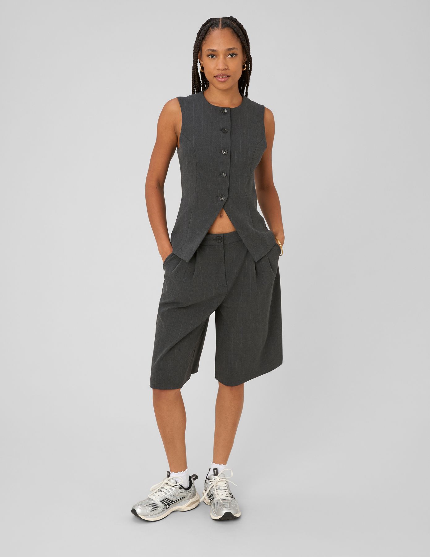 Bermuda tailleur