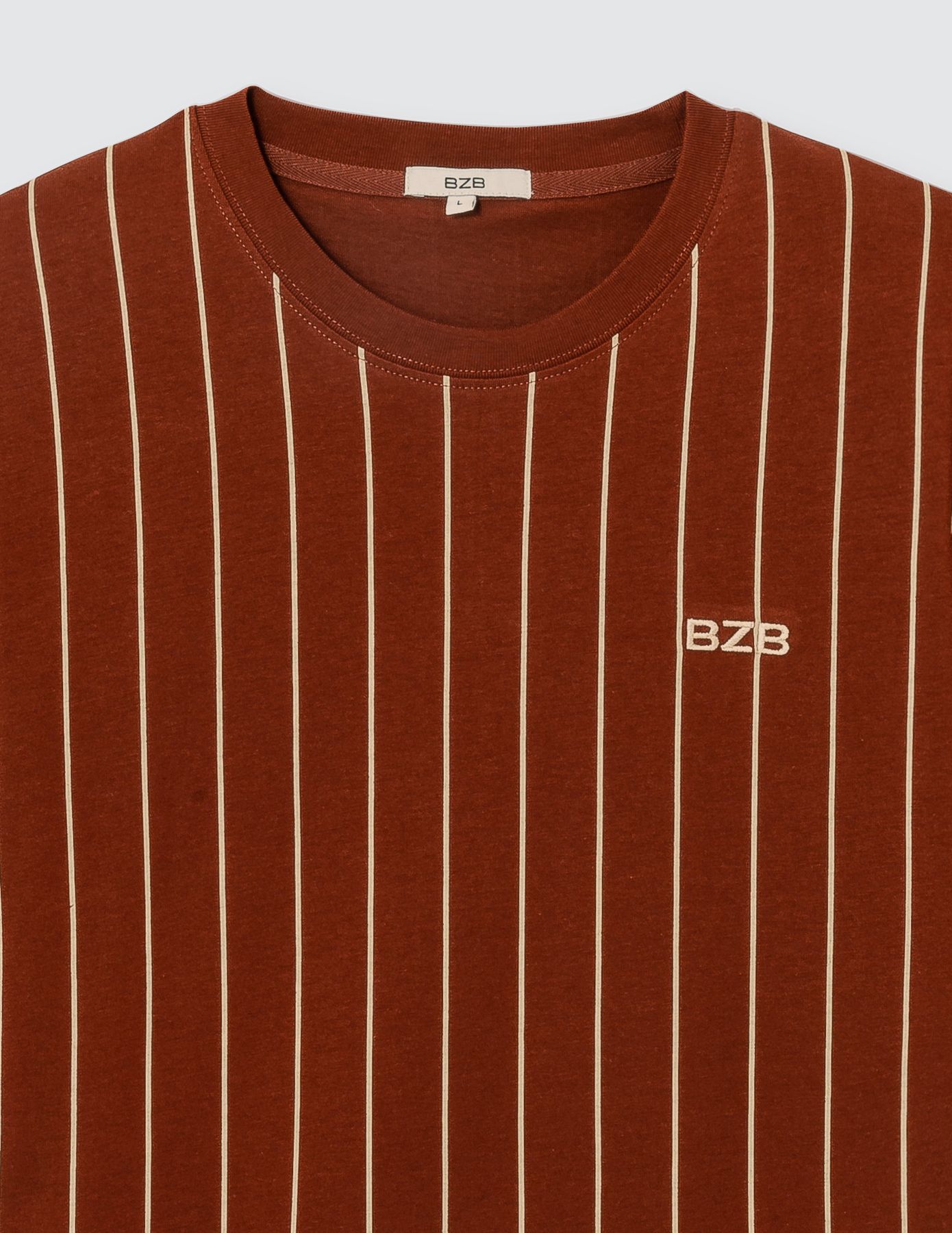 T-shirt rayures baseball