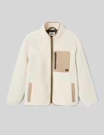 Veste zipp&eacute;e sherpa