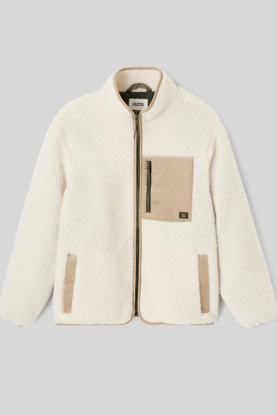 Veste zipp&eacute;e sherpa