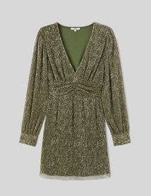 Robe courte scintillante
