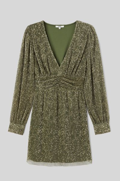 Robe courte scintillante