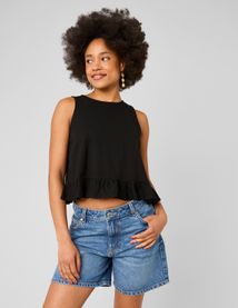 Top avec n&oelig;uds au dos