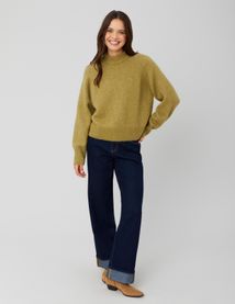 Pull premium col montant