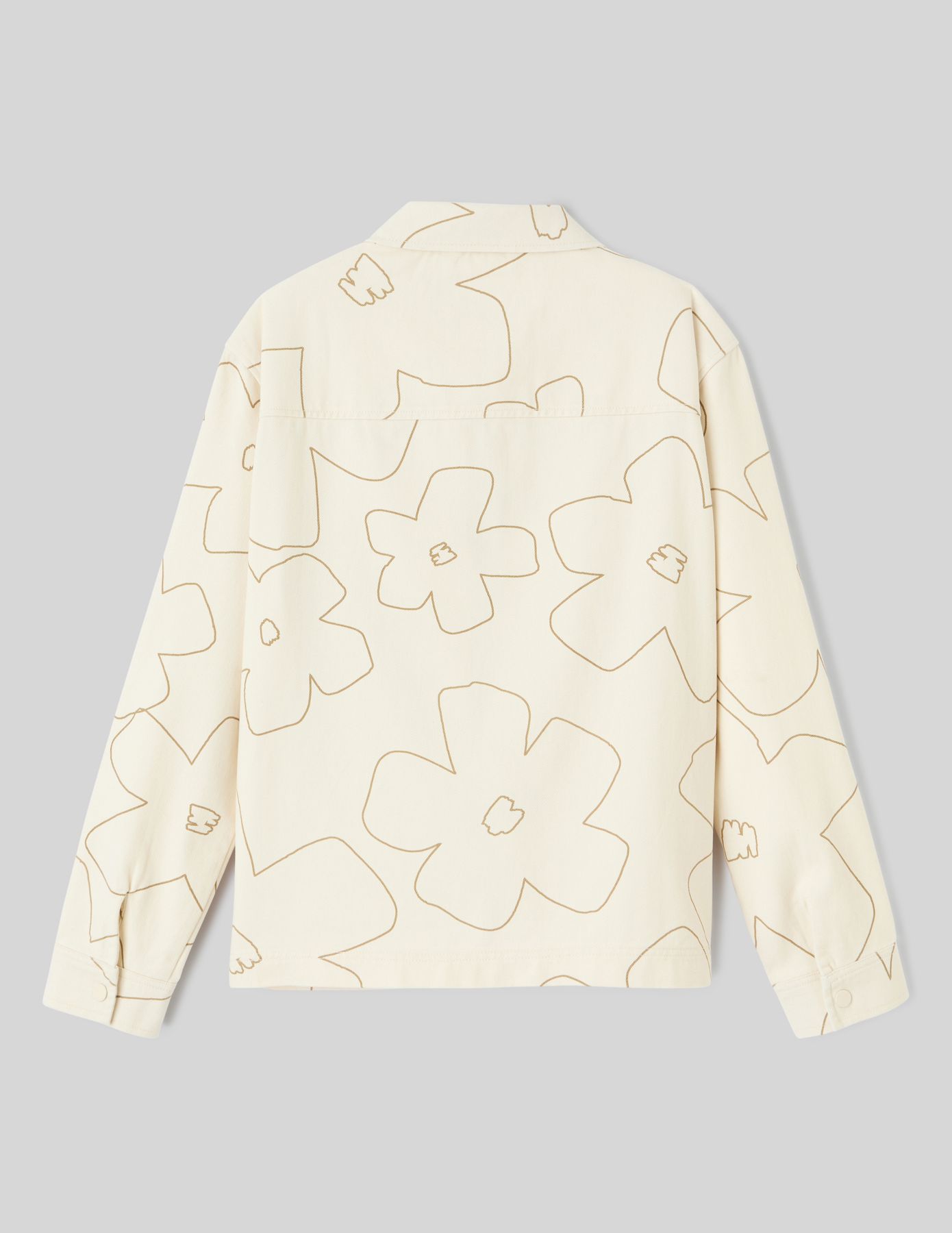 Veste zipp&eacute;e imprim&eacute;e