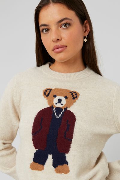 Pull jacquard ours