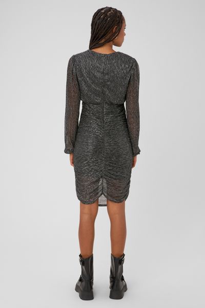 Robe courte drap&eacute;e