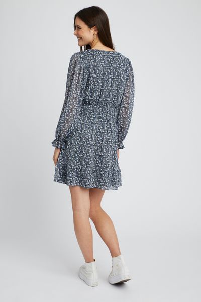 Robe courte imprimée