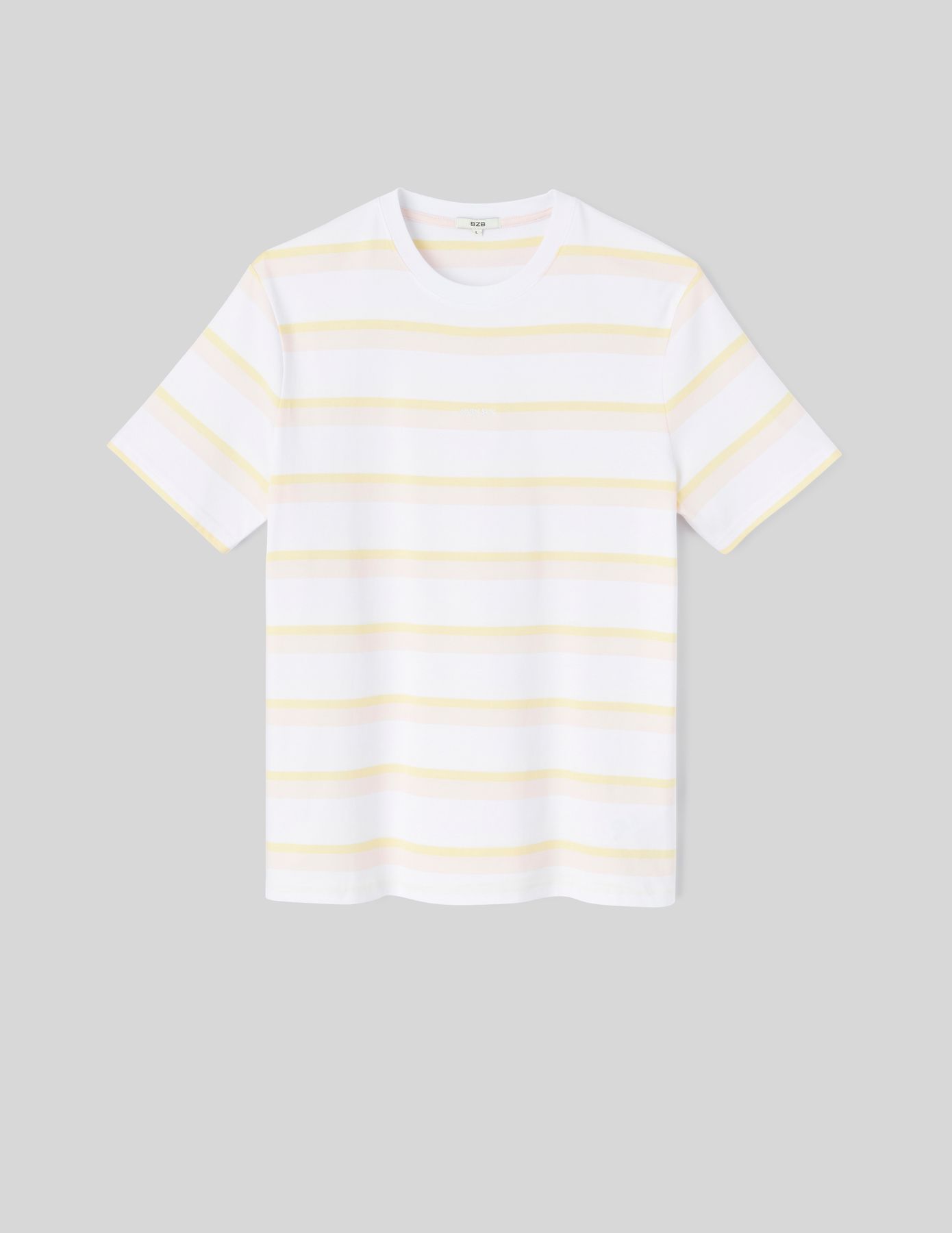 T-shirt à rayures bicolores