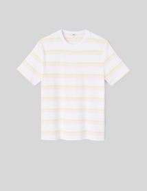 T-shirt à rayures bicolores