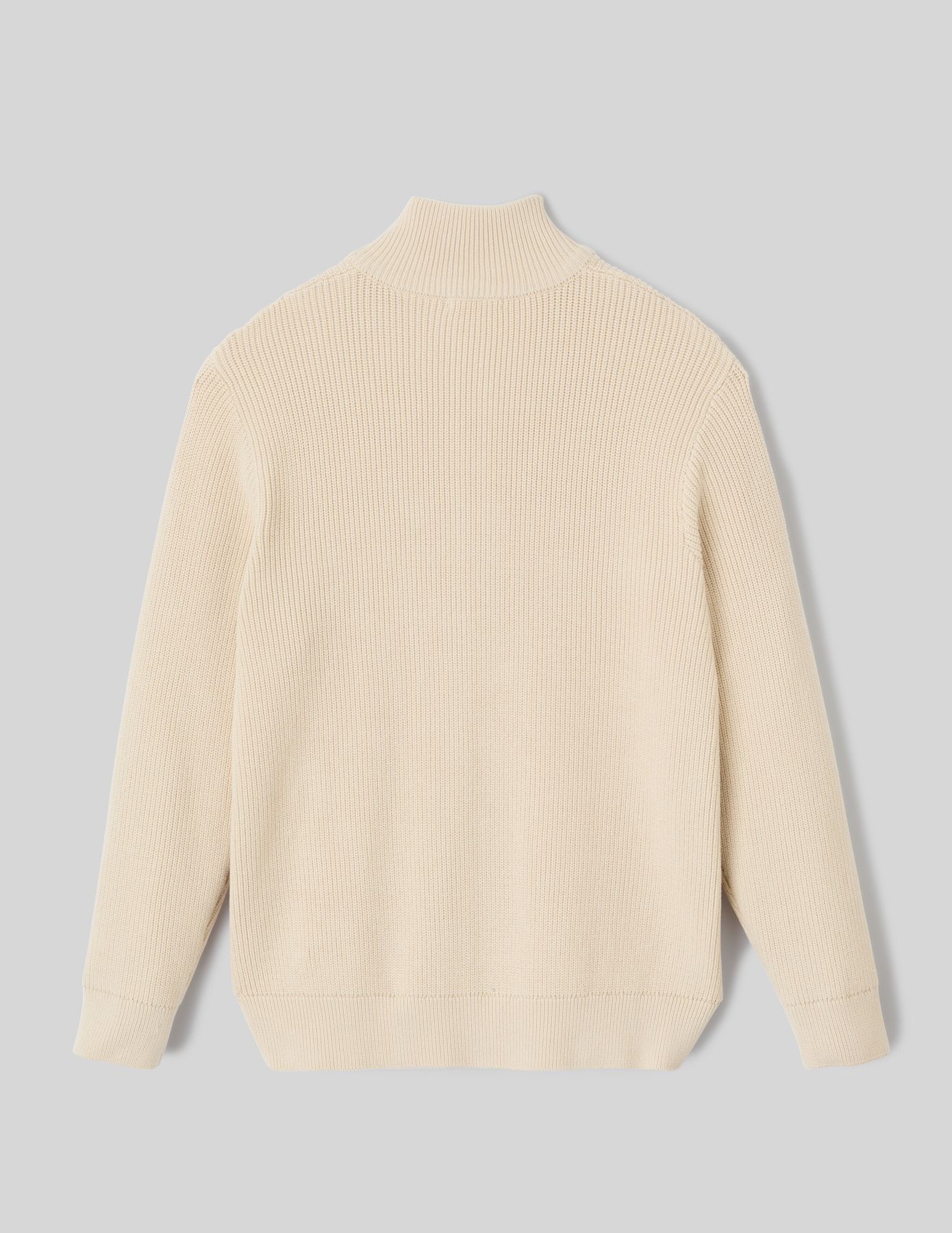 Pull col montant zippé
