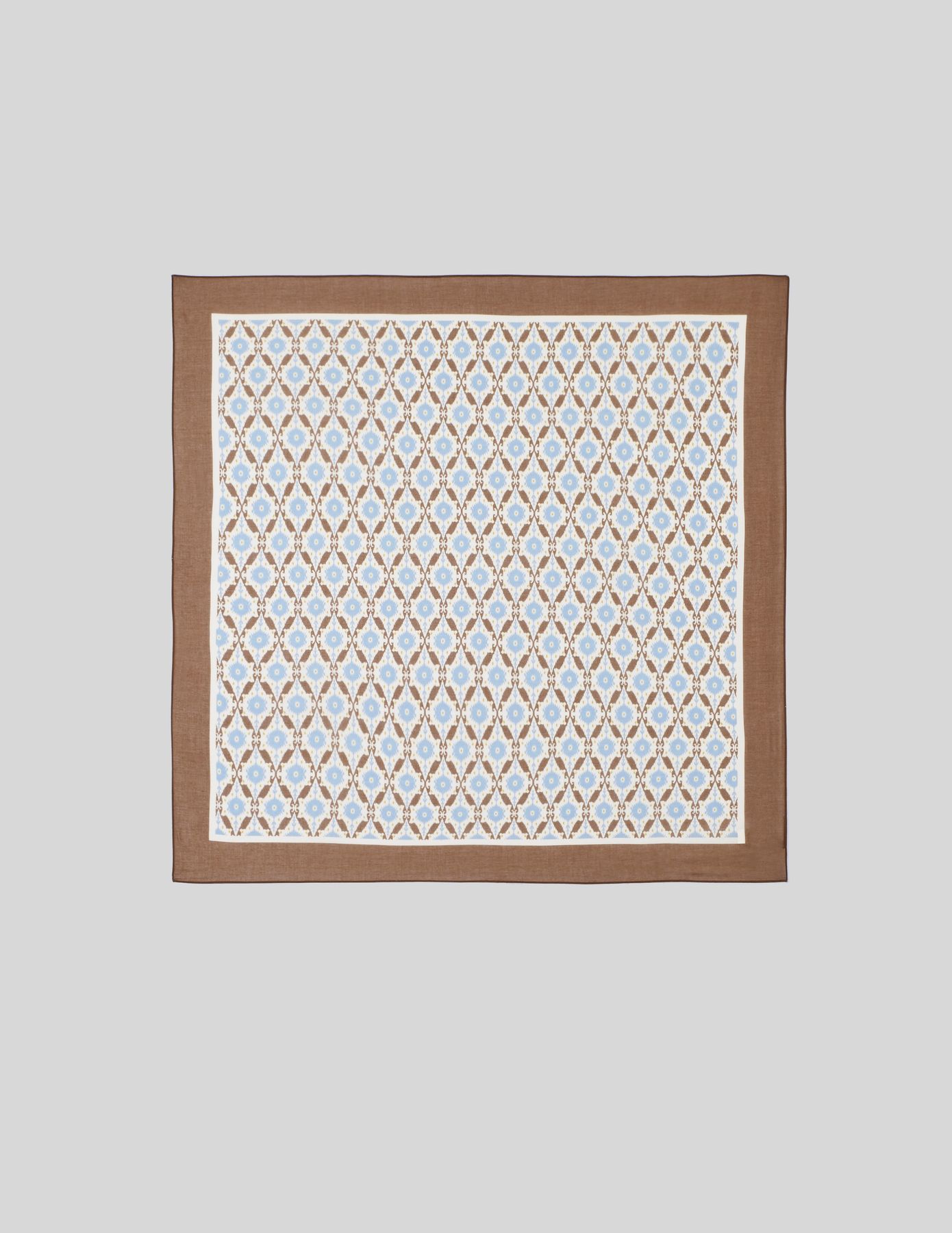 Foulard coton imprim&eacute;
