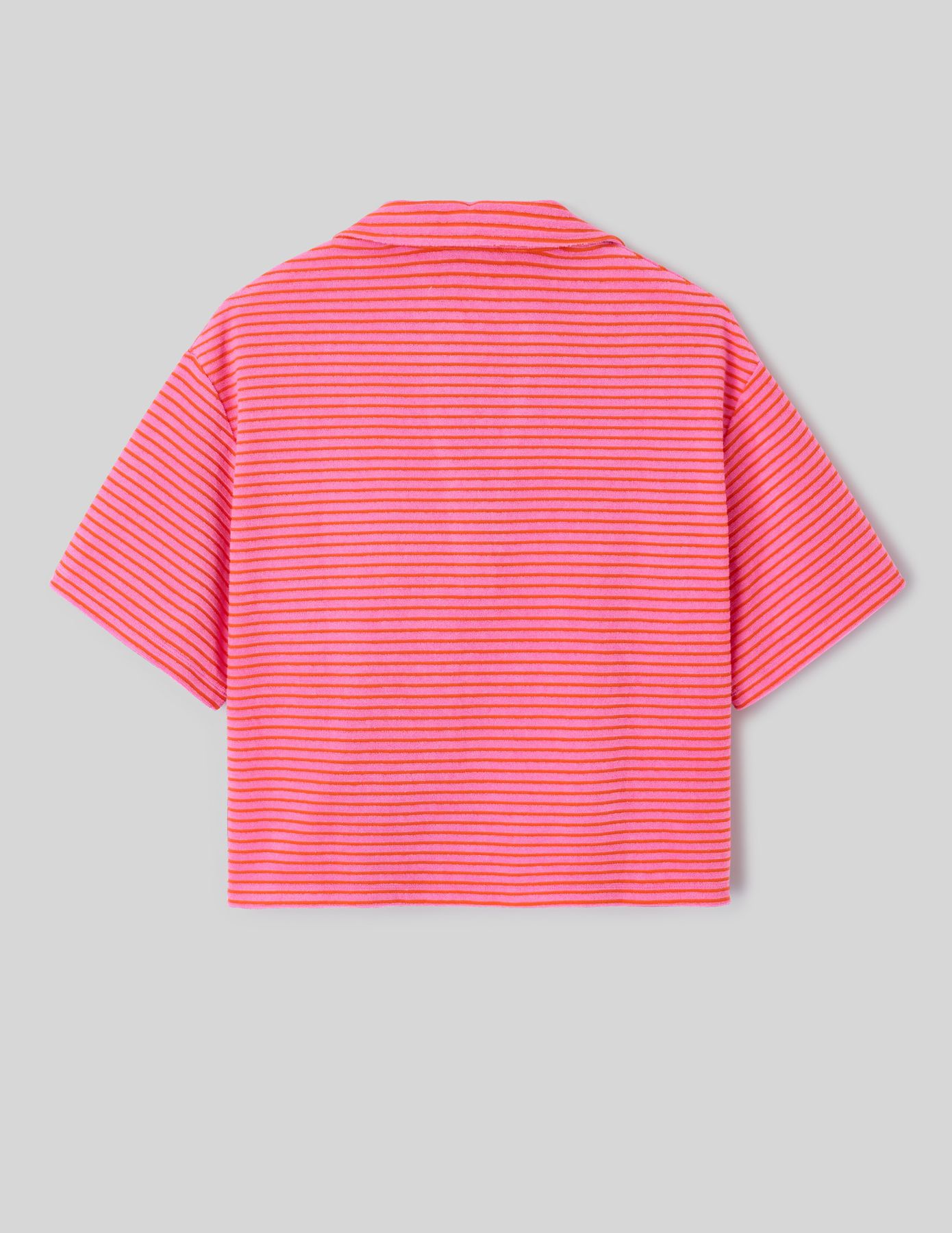 Polo ray&eacute; en &eacute;ponge