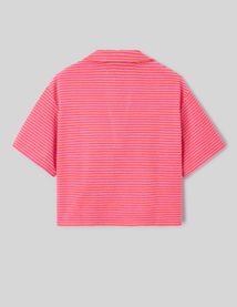 Polo ray&eacute; en &eacute;ponge