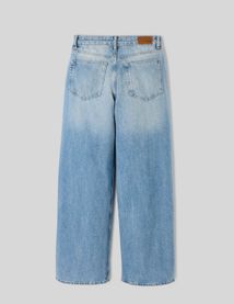 Jean wide leg taille basse