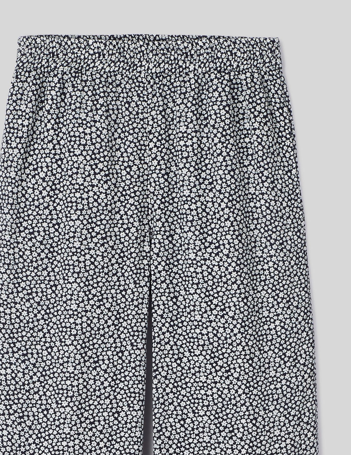 Pantalon fluide imprimé